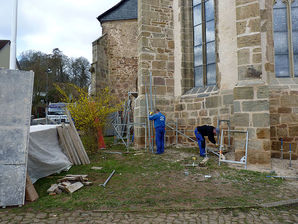 Kirchenrenovierung 2010 / 2011 (Foto: Karl-Franz Thiede)